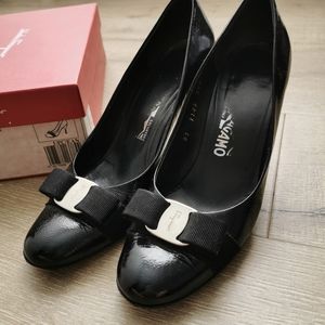 Ferragamo Carla 70 Pump Black